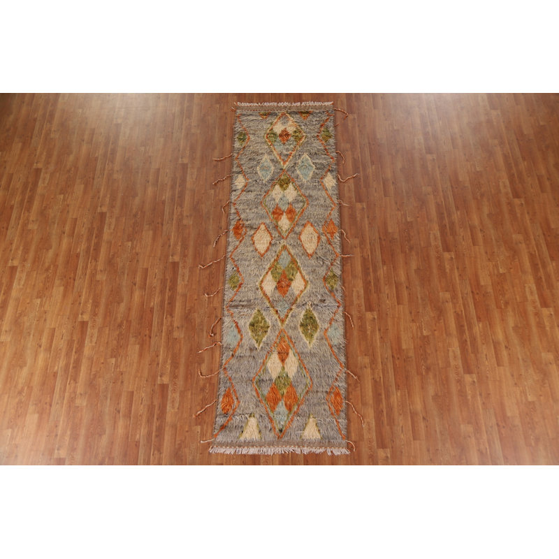 Tapis berbère marocain noué à la main 3 x 10