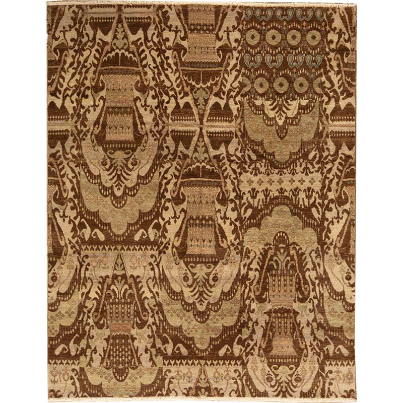Wool Ikat Area Rug