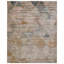 Beige Contemporary Wool Silk Blend Rug