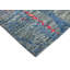 Hand-Knotted High-Quality Blue and Gray Area Rug