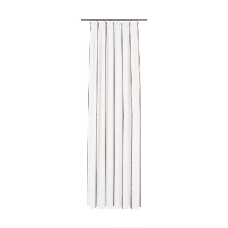 Chloe Sheer Single Curtain Panel, 450cm Width x 125cm Drop, Cooking Rack