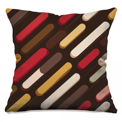 Coussin Diagonal Stripes