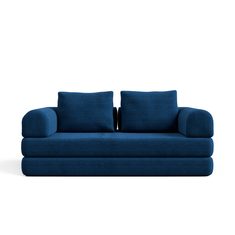 Canapé modulaire en mousse configurable Clair, Marine