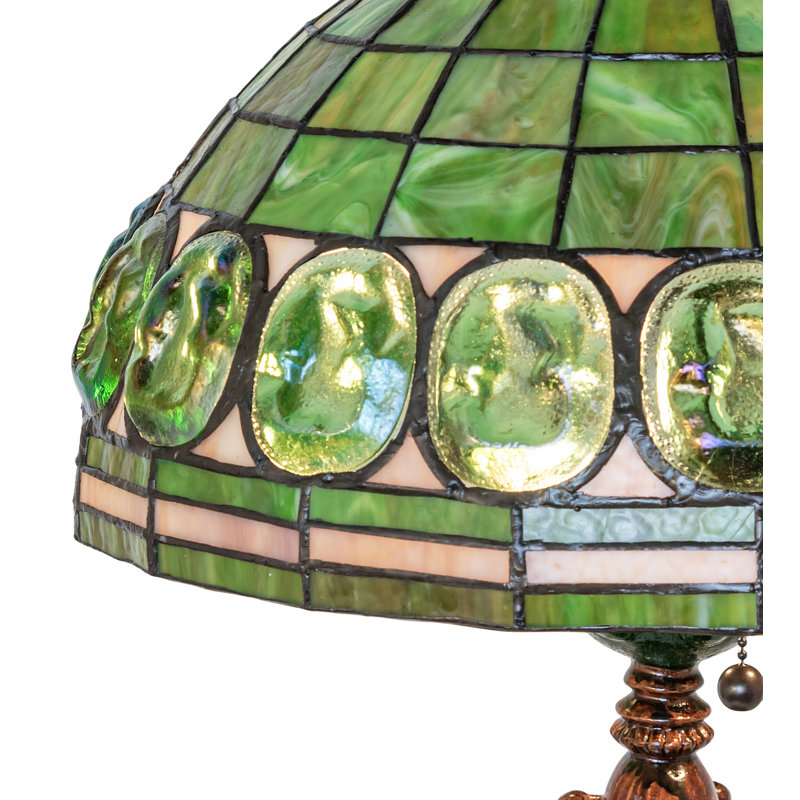 Turtleback Table Lamp