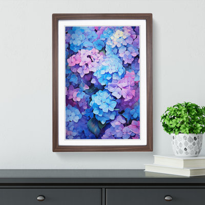 Hydrangea Informel - Framed Print