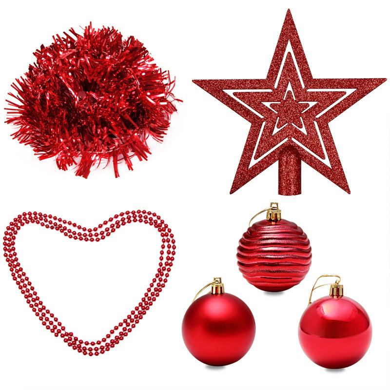 Astrology & Stars Bauble, Red