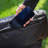 Extra Wide Portable Heated Reclining Stadium Chair w/Armrests, Padded Back & Heated Seat