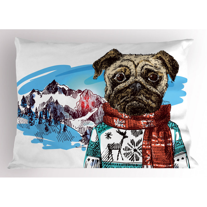 Mountain Polyester Sham Set, Twin