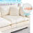 132" Oversized Cloud Sectional Sofa - 6-Piece U-Shaped Couch Set With 2 Ottomans, Ultra-Plush Chenille Fabric, Deep Seating & Modular Design For Spacious Living Rooms-417849870