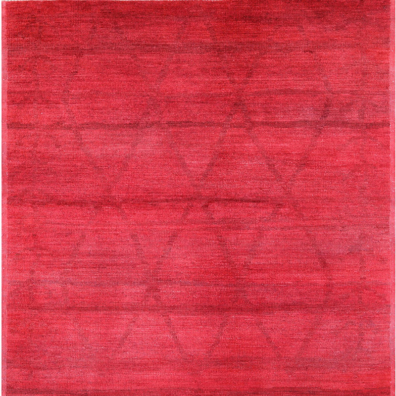 Tapis marocain tissé à la machine Altynay, Carré 6 pi