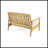 WILLOWBROOK LOVESEAT + COFFEE TABLE