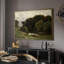 Paysage rétro - Toile tendue avec châssis encadré-1792936961-1792936960