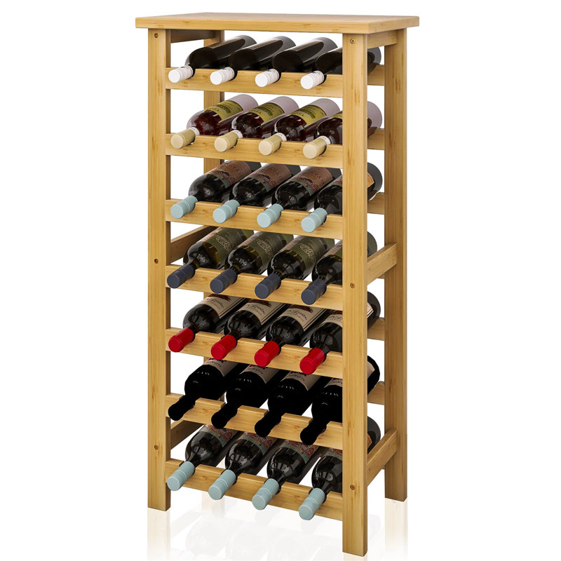 Jenai Wine Bottle Rack, Natural