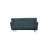61"W Fabric Convertible Loveseat Sleeper With Pillows-391791844