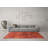 Meenaxi Southwestern Machine Woven Chenille/Polyester Area Rug in Red-1953077890