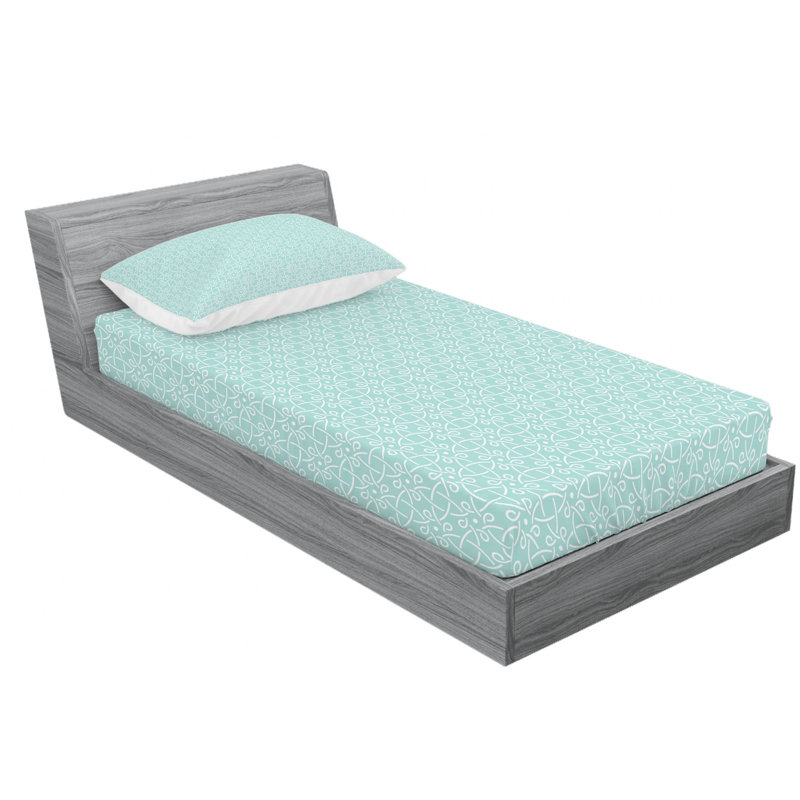 Microfiber Sheet Set, Twin XL Sheet Set with Fitted Sheet