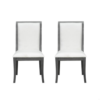 Upholstered Dining Chairs Set Of 2