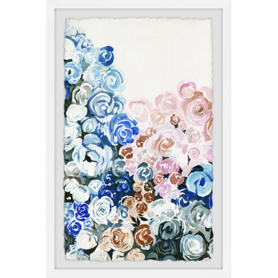Rose Bloom - Single Picture Frame Painting