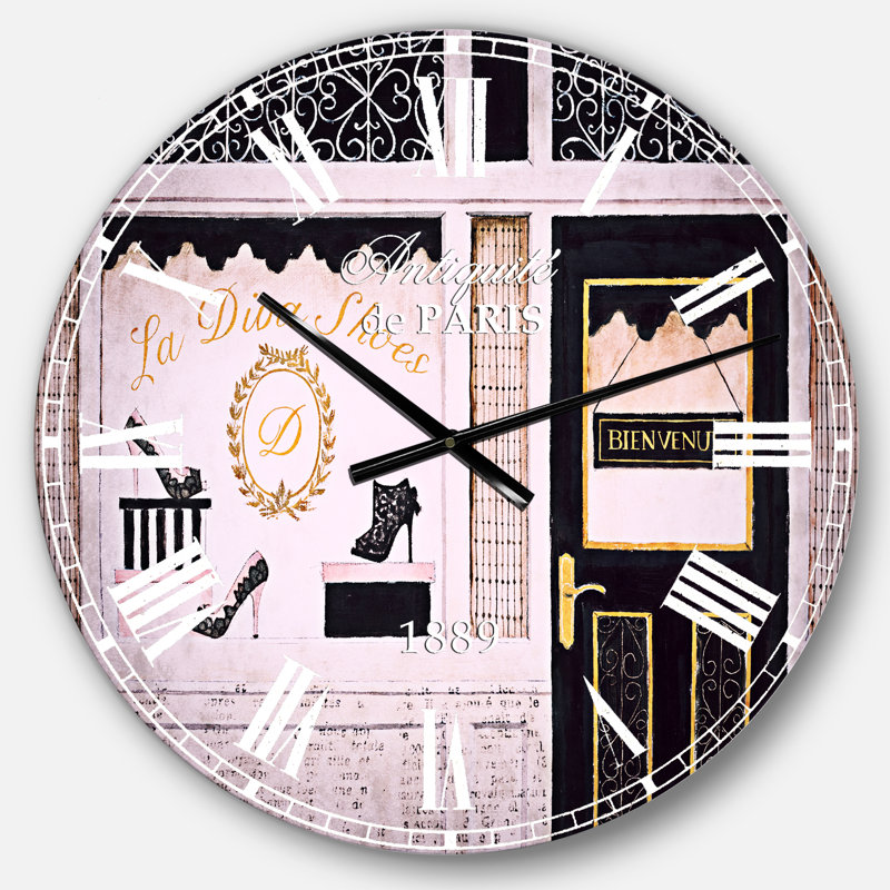 Horloge murale Fashion, Moyen