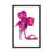 Black Floater Framed selected