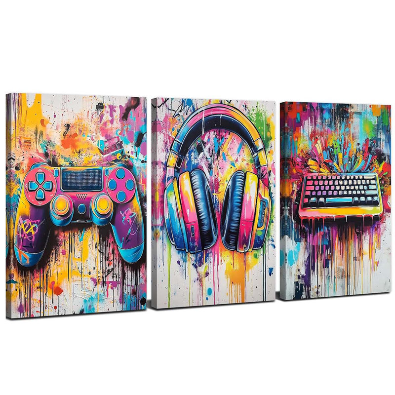 3 Piece Wrapped Canvas Print
