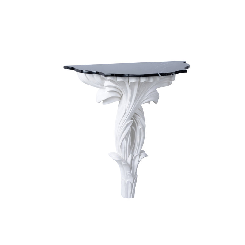 Roche 32.25'' W Marble Console Table