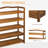 24 Pair Stackable Shoe Rack