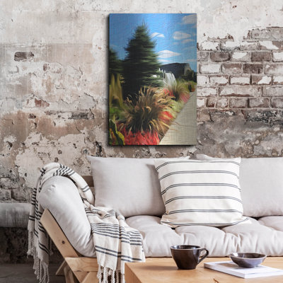 Luxe Metal Art 'On Shakey Ground' by Dante Plata Metal Wall Art, 24" x 36"