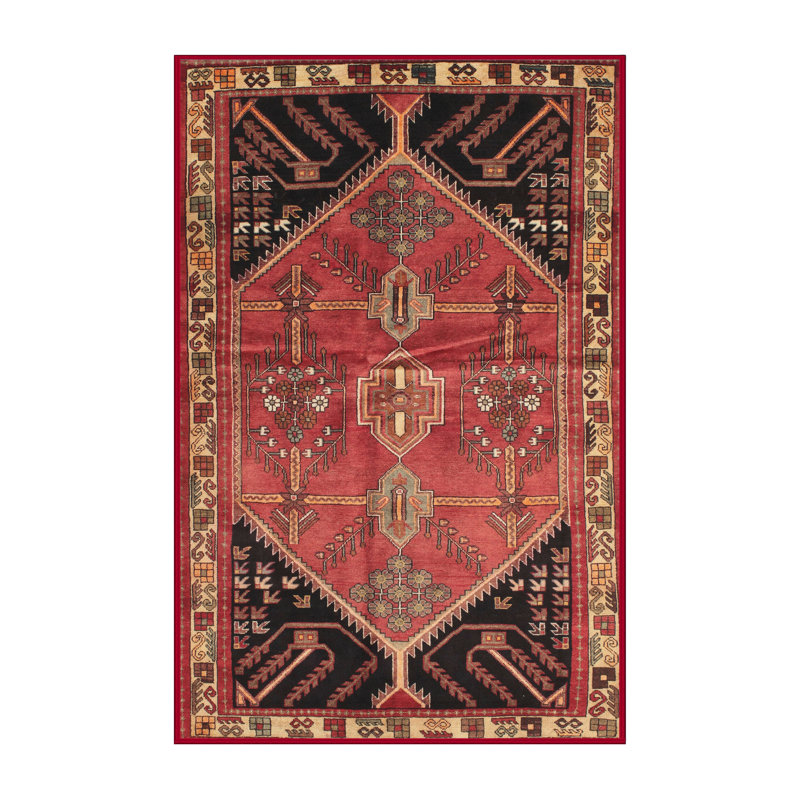 Oriental Indoor Rug, Rectangle 6' x 9'