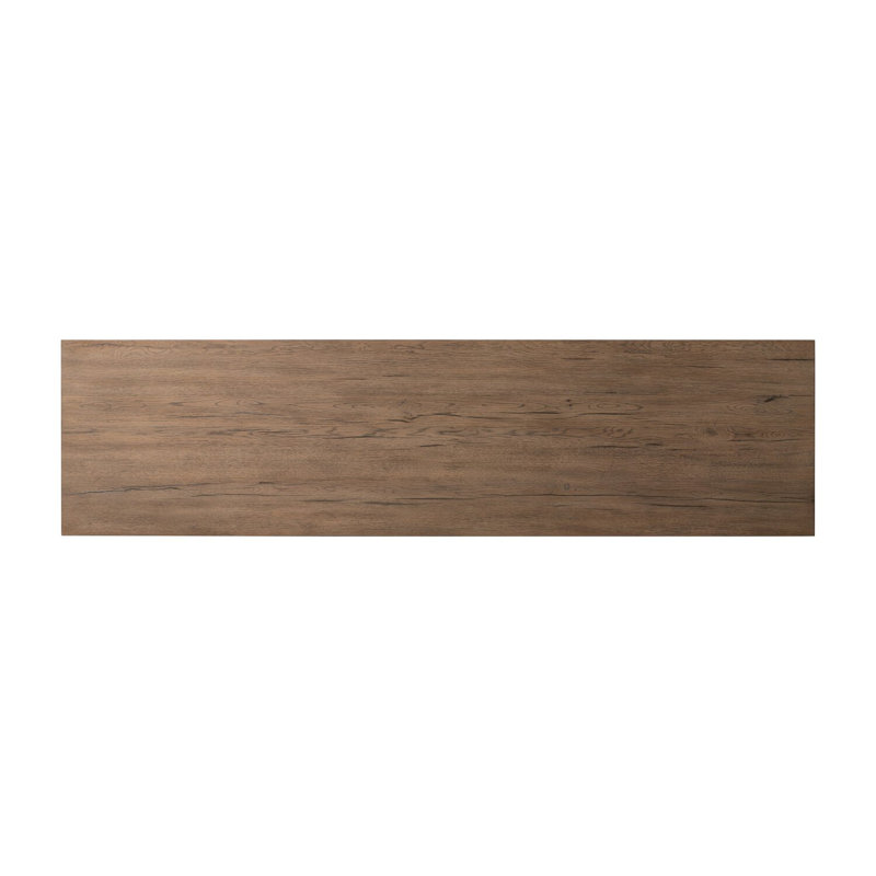 Leo 6 - Drawer Solid Wood Dresser, Rustic Gray