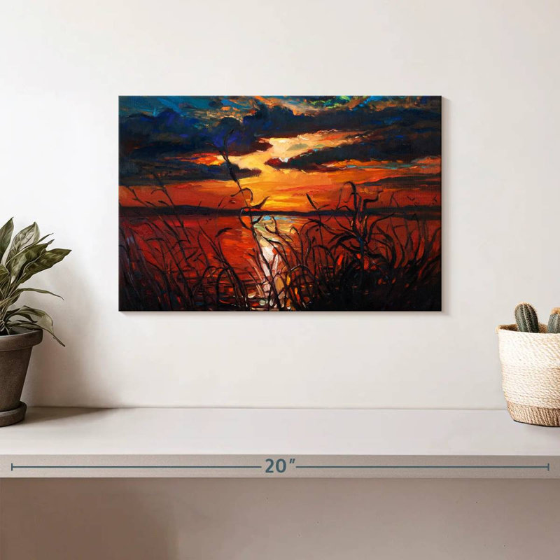 Gillard Dark Sunset, 8" H x 12" W
