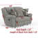 Trifecta Dual Gliding Reclining Loveseat