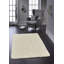 Solid Colour Shaggy Area Rug Ivory-19237819