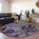 Premium Machine Washable Cerrito AMF555 Purple Rug