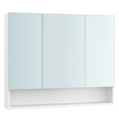 Anesca Wall Mounted Required Bathroom Cabinet