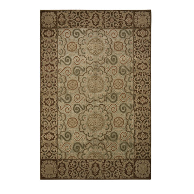 One-of-a-Kind 6' X 9' Hand Knotted Area Rug