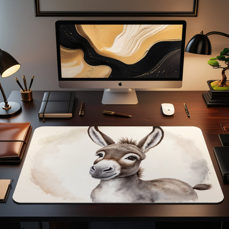 Polyester Desk Pad, 31.5x15.5