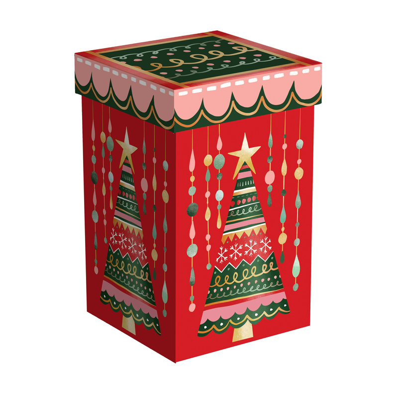Tasse à café de Noël avec boîte-cadeau, 17 oz.