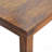 Solid Wood Butterfly Dining Table, Chestnut, Dark Brown, Table