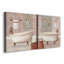 «Blush Bath I», ensemble de 2 reproductions sur toiles tendues-47165114-47165067-97276214
