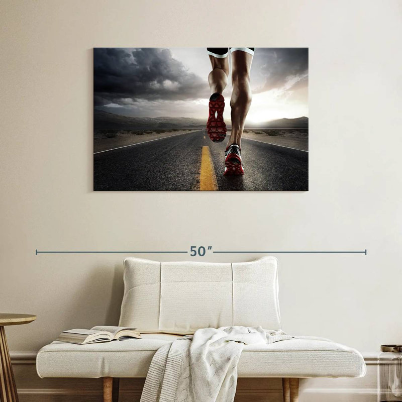 Sireci Highway Run, 26" H x 39" W