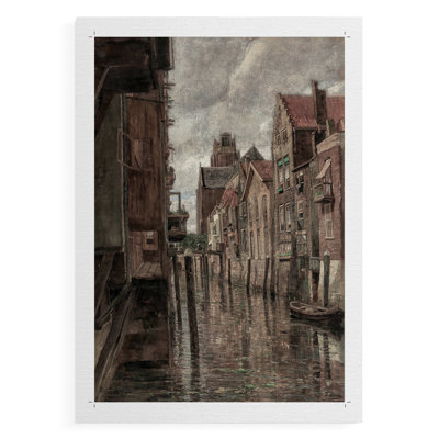 Vintage Landscape CLVII -Canvas Print Only - NOT FRAMED
