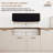 Pure 36" L x 18" W Single Bowl Fireclay Farmhouse Kitchen Sink with Accessories-79207472