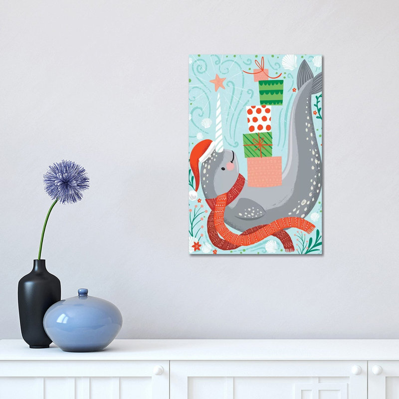 Seas & Greetings II by Arrolynn Weiderhold - Wrapped Canvas Painting