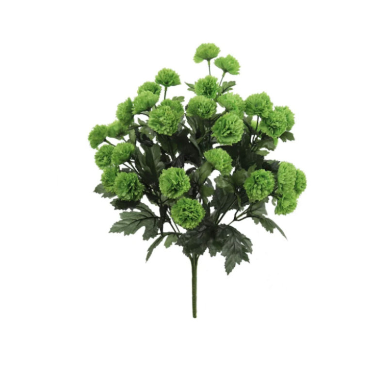 Pot artificiel Mum, Vert
