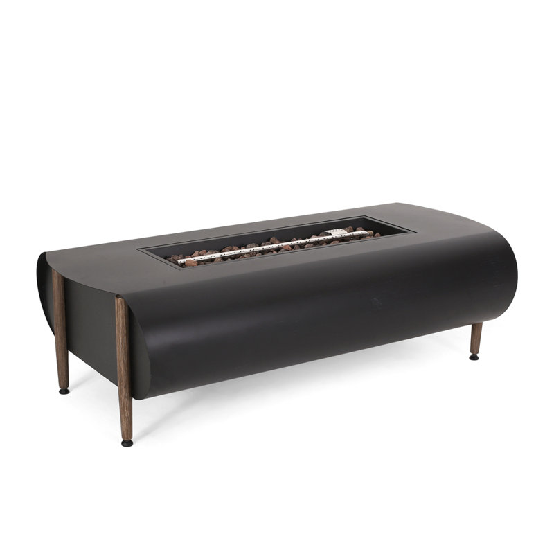 VERNON RECTANGLE FIRE PIT - 50,000BTU