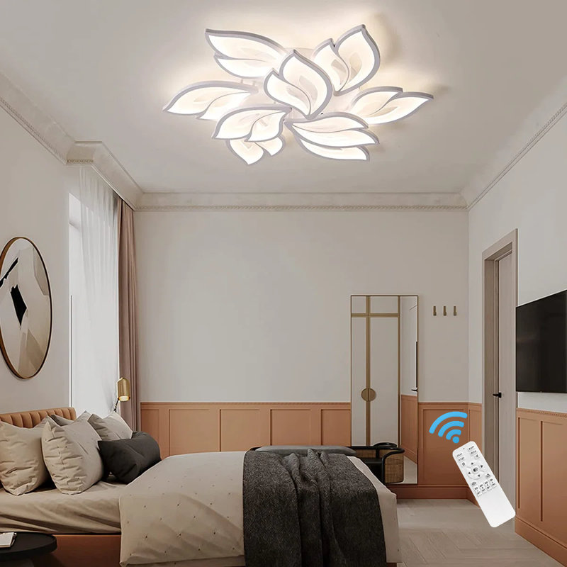 Plafonnier encastré à DEL 28,4 po Angstrom, Blanc