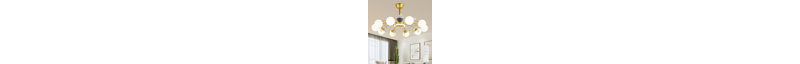 39.4" Bladeless Ceiling Fan with Remote and 10 lights-1419108088
