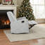 Fauteuil inclinable manuel en tissu d'ameublement durable-2091677875