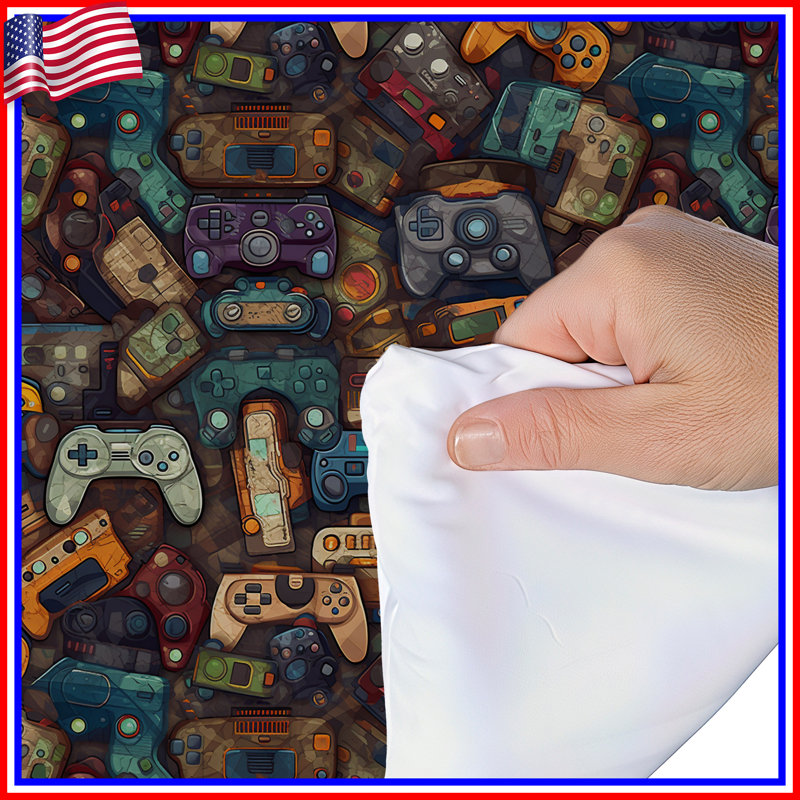 Gaming Console Comforter, Twin Comforter